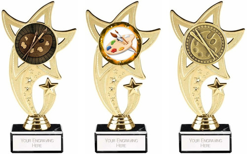 Art artist gold rising star - gold,