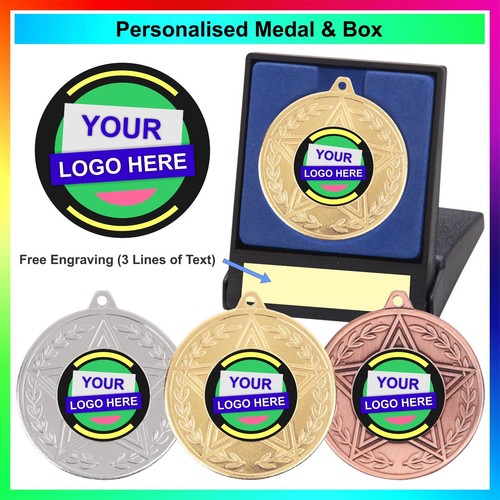 Personalised medal and - personalised,