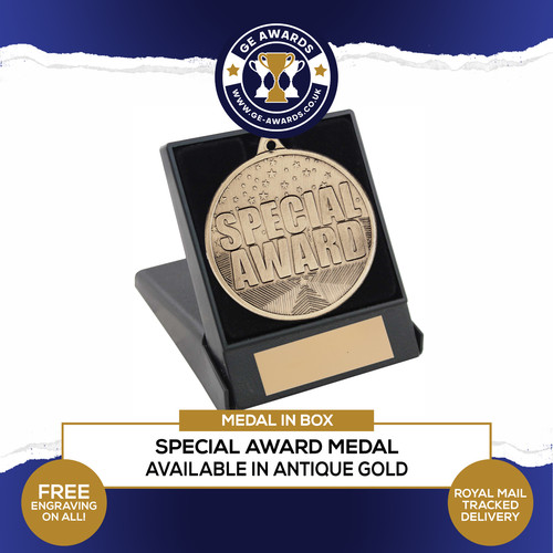 Special award medal box - special,