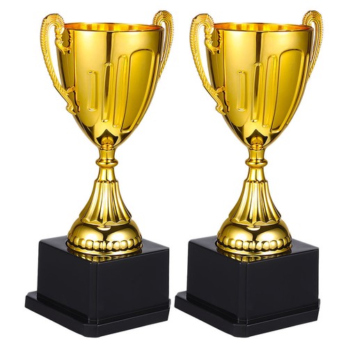 Mini gold award - trophy, plastic