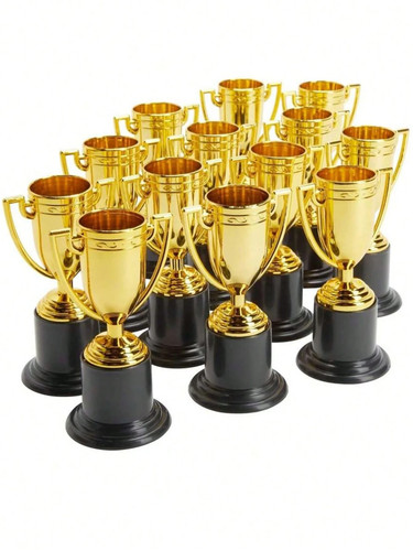 2pcs mini gold plated plastic - mini, gold-plated