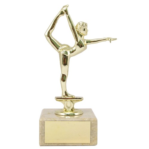 Gymnastics trophies gold - trophies,
