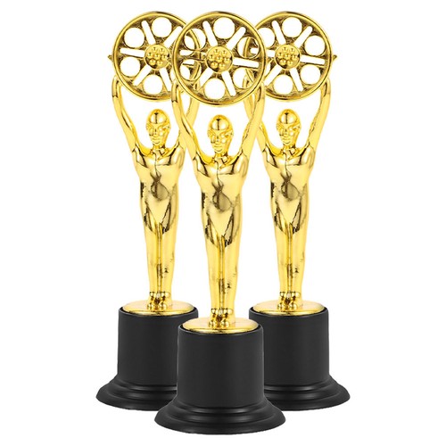 Reusable plastic mini - plastic, trophies