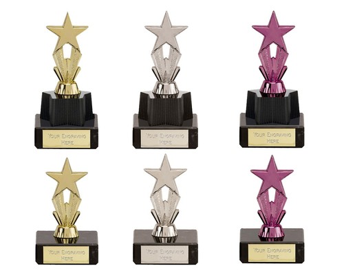 Micro star trophy 8cm only - star,