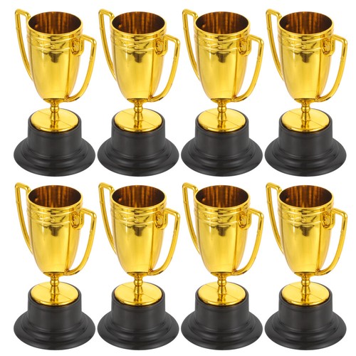 Golden plastic mini reusable - plastic,