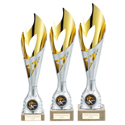 Inferno star trophies silver - trophies,