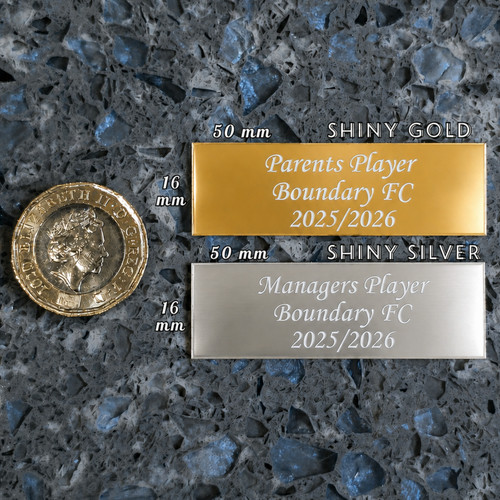 Engraved trophy plaque name - engraved,
